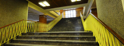 Aufgang zu den Sendes&auml;len